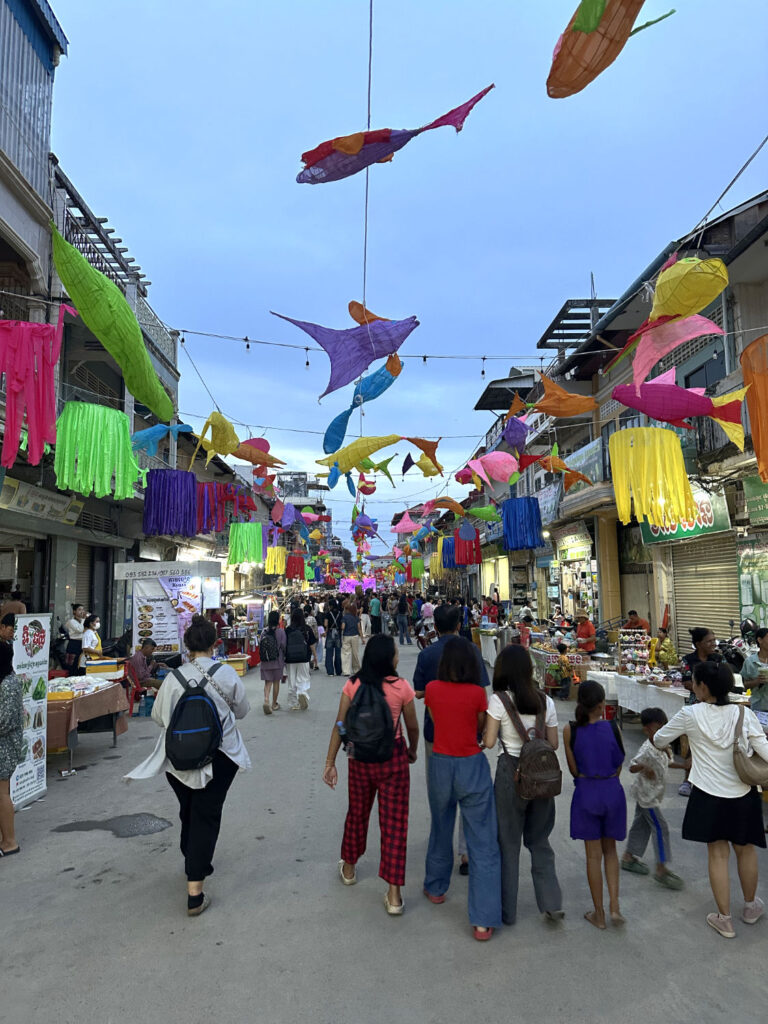 Cambogia - Festa a Battambang